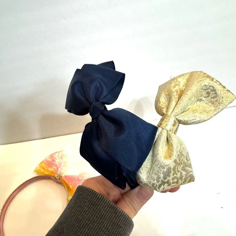 7 Little Girl Head Bands for Dress Up , School Headbands